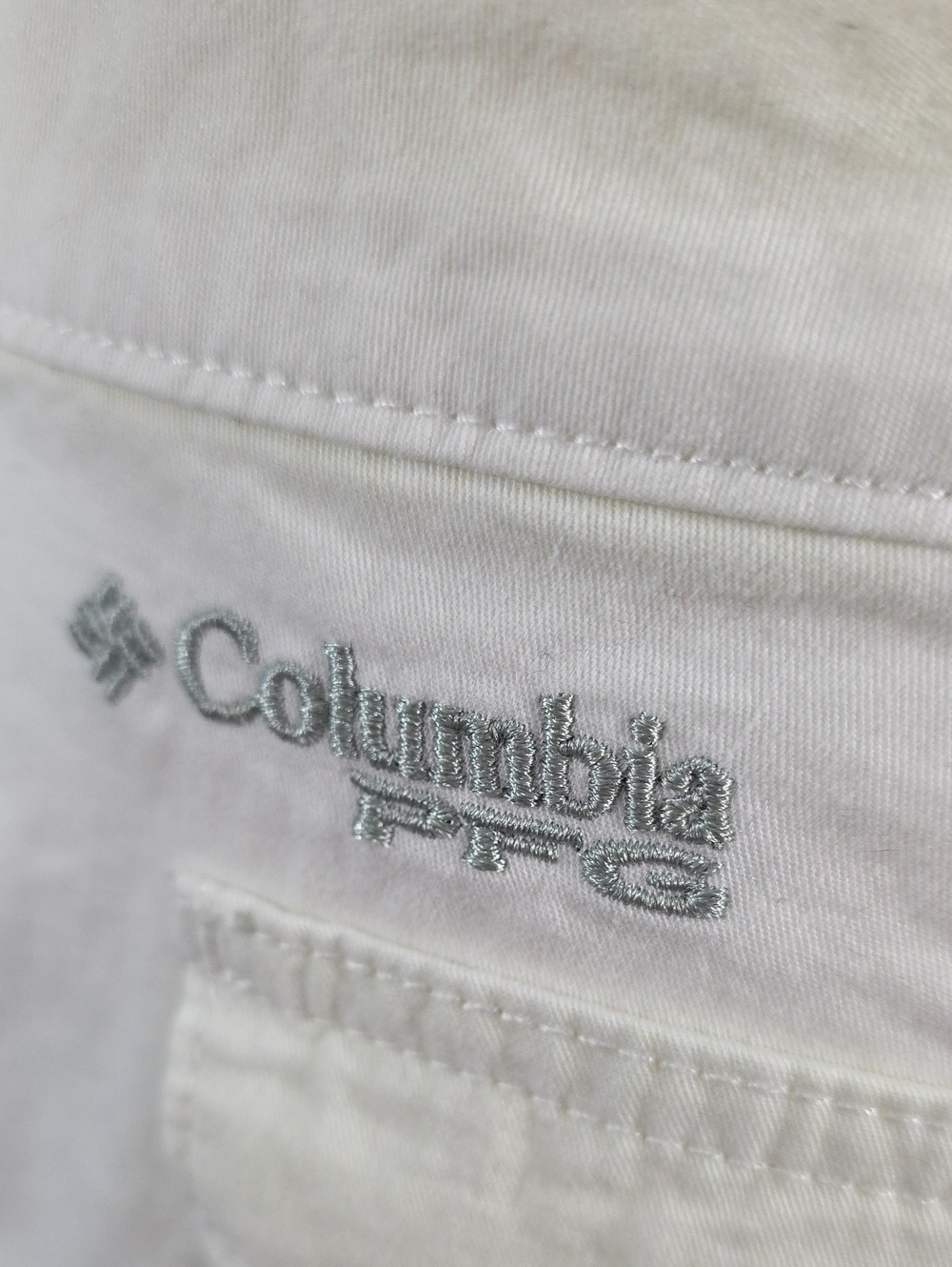 Columbia PFG White Shorts 100% Cotton - Picture 3 of 7